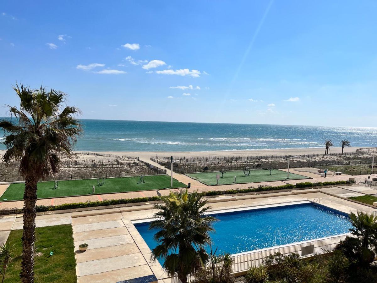 Barcaresa-Elegant Appartement Vue Mer Wifi Parking Le Barcares Exterior photo